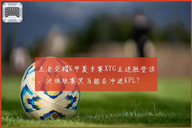 王者荣耀K甲夏季赛XYG五连胜登顶，次级联赛黑马能否冲进KPL？