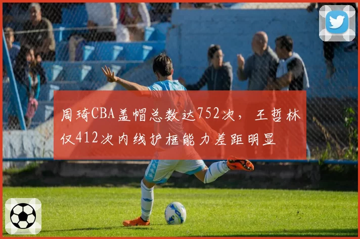 周琦CBA盖帽总数达752次，王哲林仅412次内线护框能力差距明显